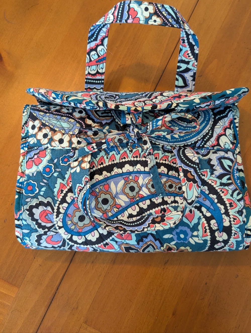 Vera Bradley Haymarket Paisley travel Set - Picture 6 of 11